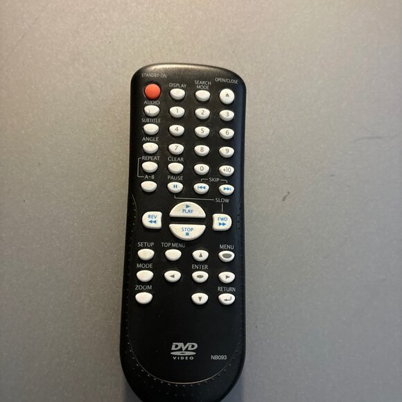 MAGNAVOX FUNAI DVD VIDEO DVD PLAYER REMOTE CONTROL NB093 GENUINE OEM Original - Picture 1 of 4